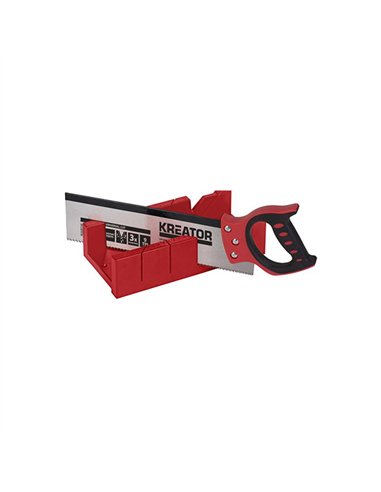 KIT SERRUCHO CON GUIA INGLETAR 30x10x8cm KRT809001 KREATOR