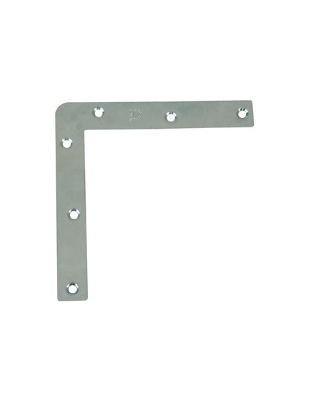 Caja 100 escuadras planas zincada 1-40mm 397 amig