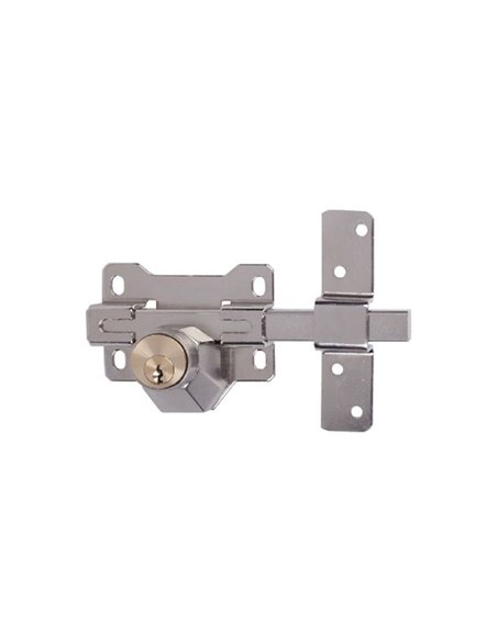 CERROJO A2P 105mm LLAVE/LLAVE BOMB. REDONDO PINTADO CAYS