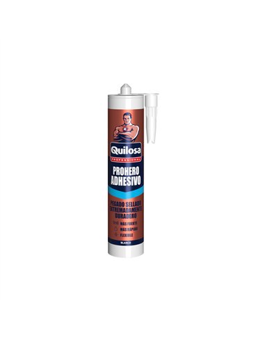 Cartucho adhesivo profesional blanco 290ml prohero quilosa