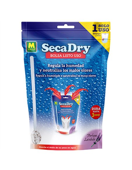 Dispositivo antihumedad secadry bolsa 300gr 231706 masso