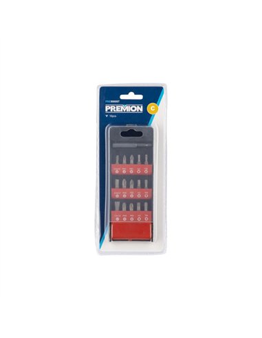 JUEGO 15 PUNTAS ATORNILLAR PH-PZ-TORX-HEX PRE90007 PREMION