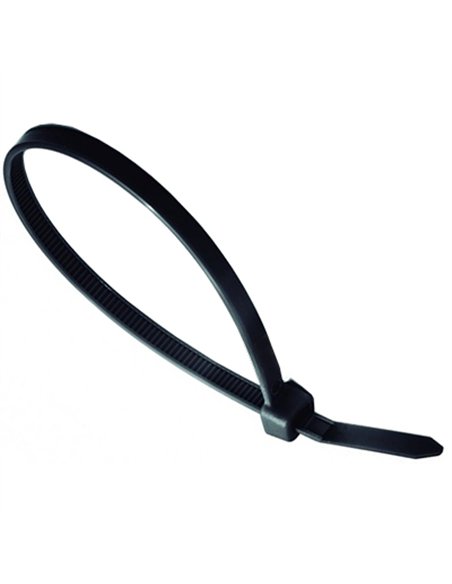 Bolsa 100 bridas nylon 4,8x430mm negra index