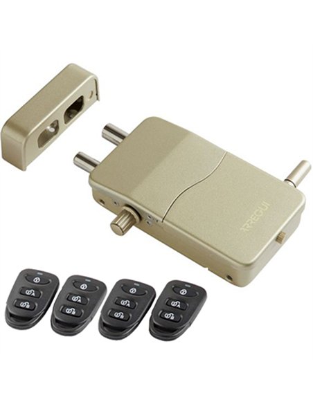 CERROJO INVISIBLE CON ALARMA DORADO CI10D-AL ARREGUI