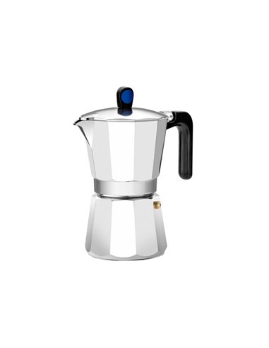 CAFETERA ALUMINIO PLATA INDUCCION EXPRESS 6T. 860006 MONIX