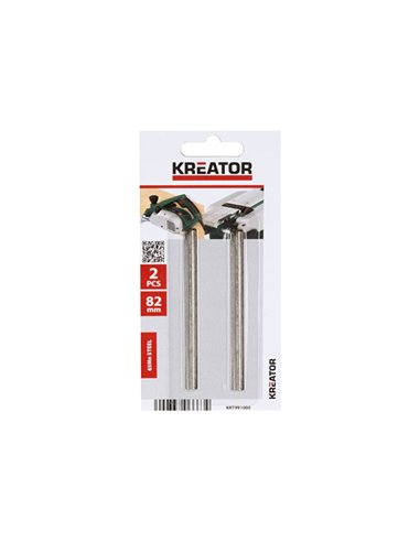 BLISTER 2 CUCHILLAS 82mm CEPILLO ELECTRICO KRT991000 KREATOR