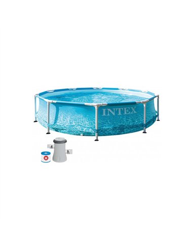 PISCINA METAL FRAME 305x76 C/DEPUR TIPO H 4485Lt 28208 INTEX