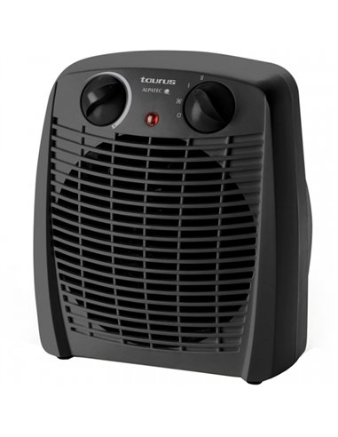 CALEFACTOR VERTICAL NEGRO 2.000w GOBI FH2003 TAURUS