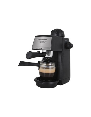 CAFETERA EXPRESSO 4 Tazas 5Bar 870w EXP-4600 ORBEGOZO