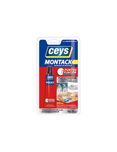 MONTACK PUNTOS FIJACION REMOVIBLES 20gr 507400 CEYS