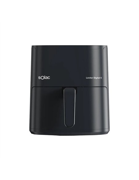 Freidora aire sin aceite 1.400w 5lt leviter digital solac