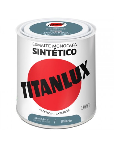 ESMALTE GRIS AZULADO 750ml 510 TITANLUX