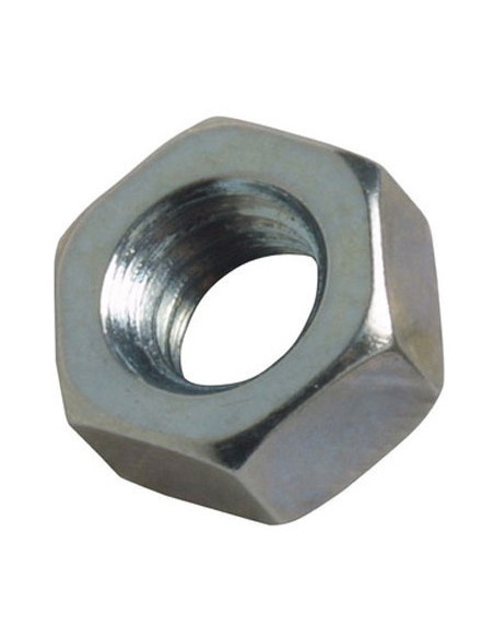 Caja 1000 tuercas hexagonal zin m-8 din 934 4,8