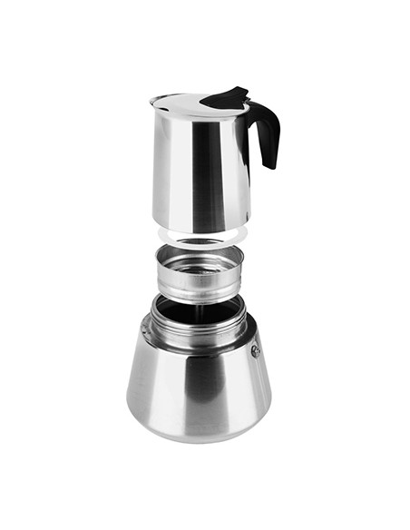 CAFETERA INOXIDABLE INDUCCION 6T. KFI-660A ORBEGOZO