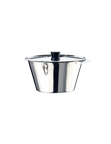 FLANERO CON TAPA INOX 14cm 1014 ILSA