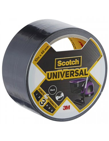 Cinta americana negra universal 10m x48mm 29044810b scotch 3m