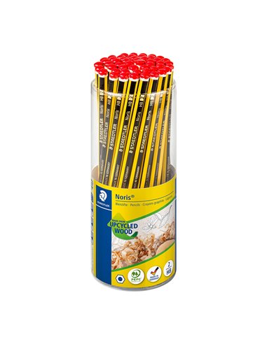 120HB graphite pencil (No. 2 HB) made with certified ecological wood (50-unit bottle)