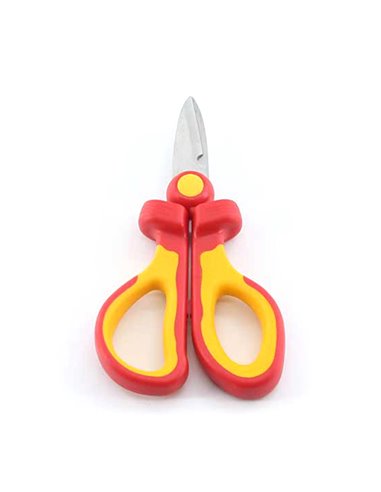 Isolierte Elektrikerschere 16cm mit ergonomischem Griff