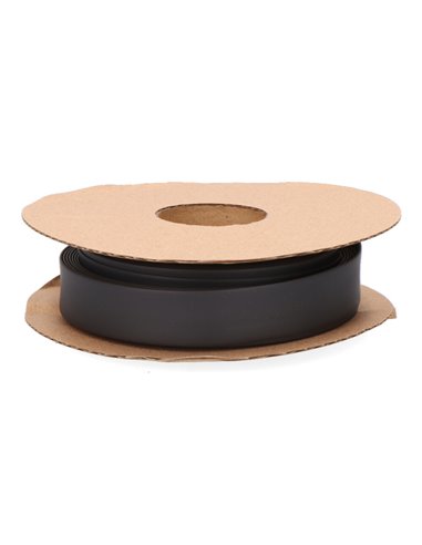 Tubo termorestringente senza alogeni Ø6,4-12,7mm colore nero (bobina da 10m)