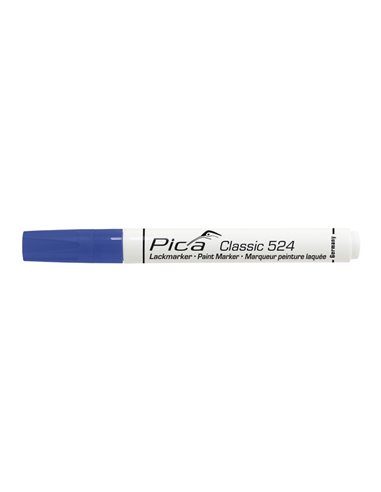 Marqueur permanent bleu à contraste élevé « Classic 524 »
