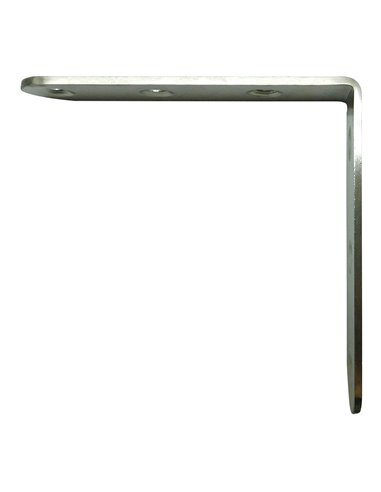 ÁNGULO REFUERZO AN24, ACERO INOXIDABLE, 100 x 100 x 19 mm. 4 unidades