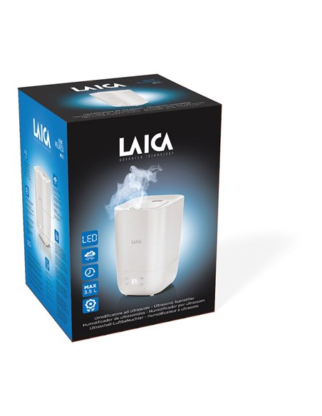 HUMIDIFICADOR A ULTRASONIDOS Y DIFUSOR DE ESENCIAS SILENCIOSO, 23 W