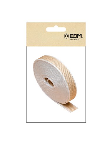 CINTA PERSIANA PR26, BEIGE / BLANCO, 22 mm x 6 m