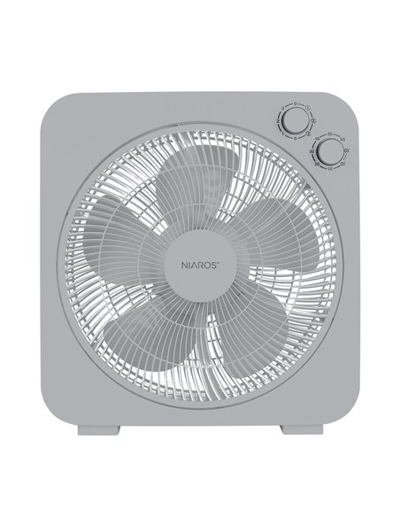 Ventilador Box Fan Bronte Ø31cm 45W Gris