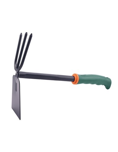 Azada y horquilla de jardinería
