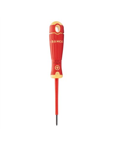 Destornillador bahcofit phillips aislado ph1 x 80 mm