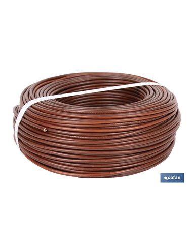 ROLLO CABLE H07V-K 1X4MM2 MARRÓN (100 M)