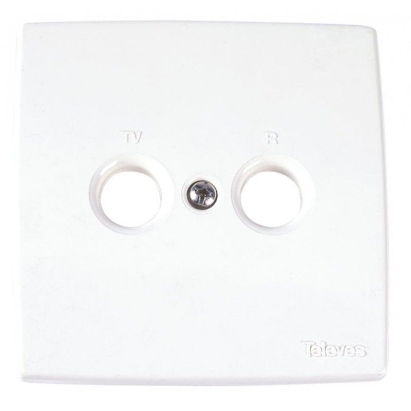 Cover for TV - R white Televes 5441