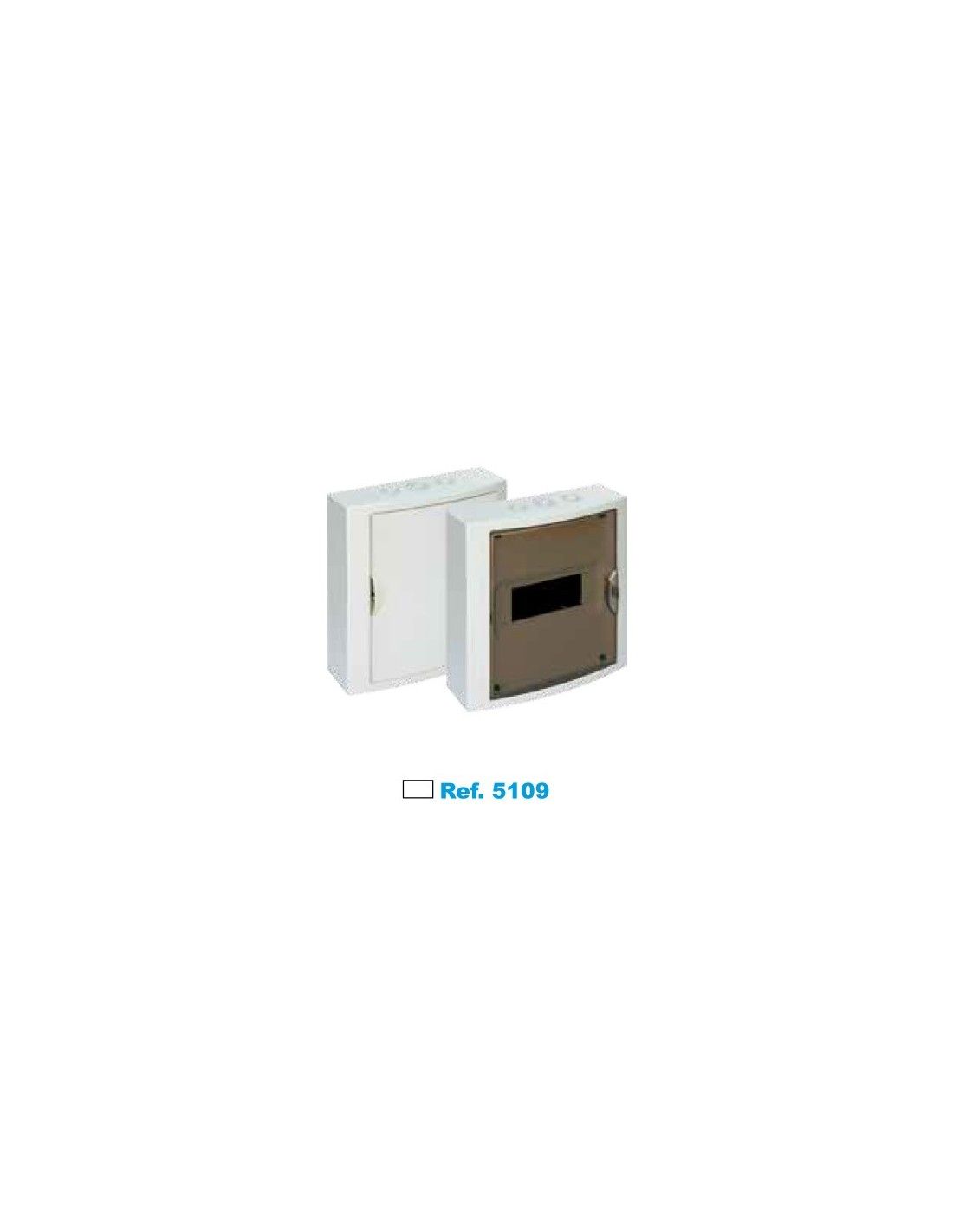 CUADRO ELECTRICO SUPERFICIE PVC caja 2 elementos-3452