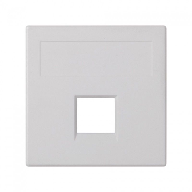 Placa vd plana sg panduit 1 mod blanco SIMON 50019185-030