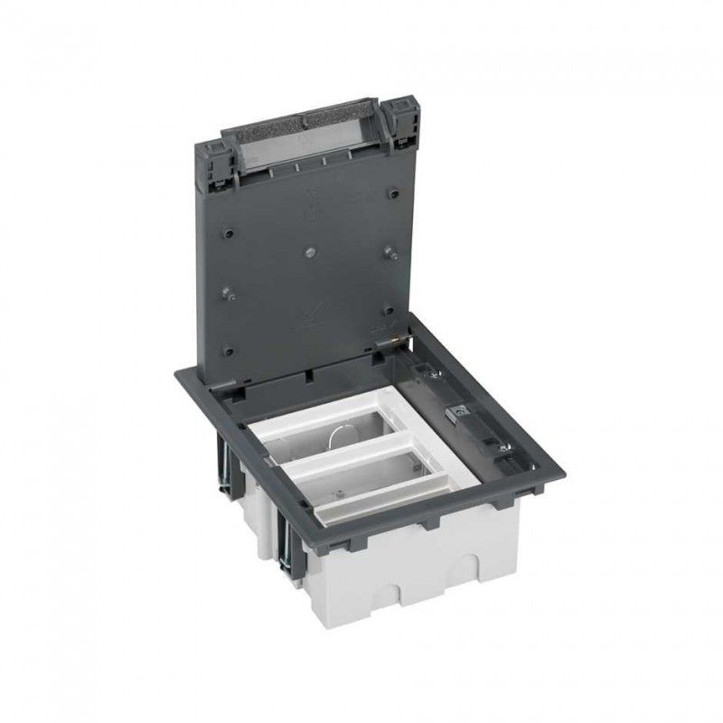 Caja suelo 90mm 3 mod gris SIMON 52050103-035