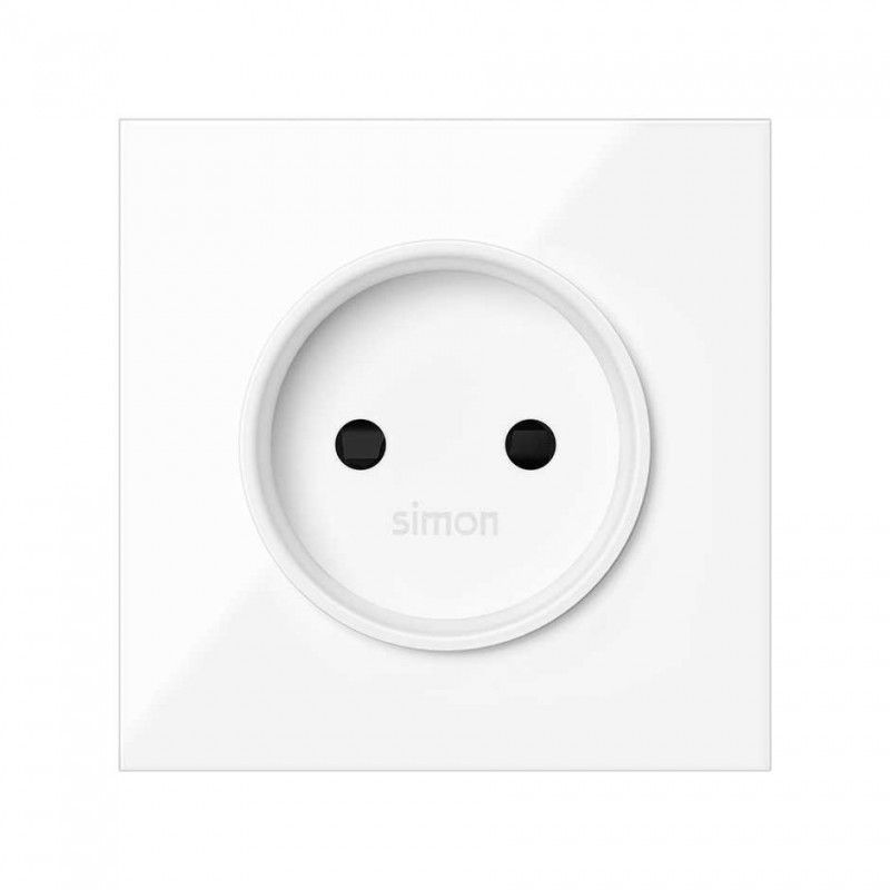 Tapa para base de enchufe bipolar SIMON 10000040-130