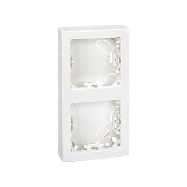 Telaio 2 moduli verticali bianche SIMON 73621-60