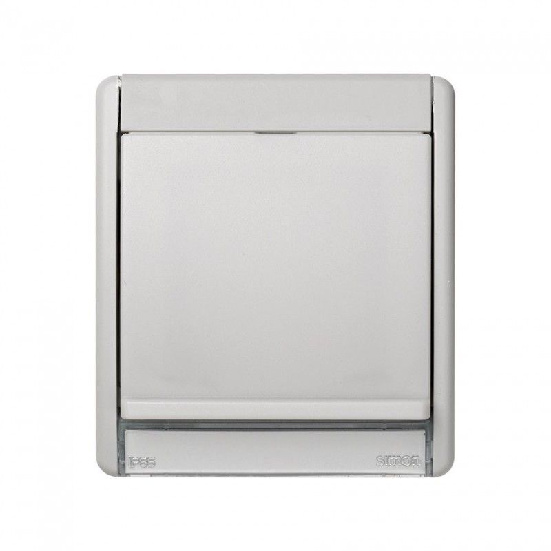 Frame with lid neutral translucent to beacon 75370-39 SIMON 4400036-102