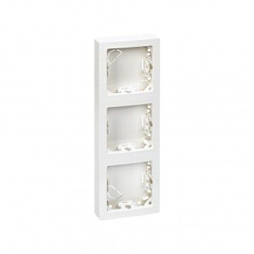 Telaio 3 elementi verticali bianche SIMON 73631-60