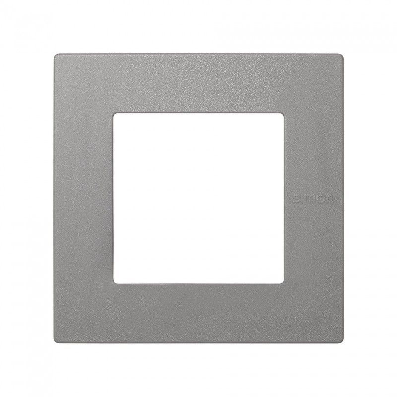 Marco 1 elemento gris esmeril s.27 scudo SIMON 2705610-063