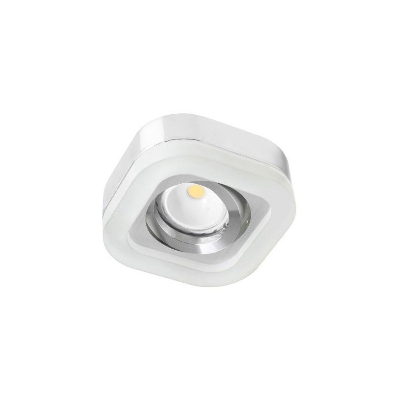 Anel embutido em cromo de fusão com LED de 2,4 W, 6000K CRISTALRECORD 00-970-03-100