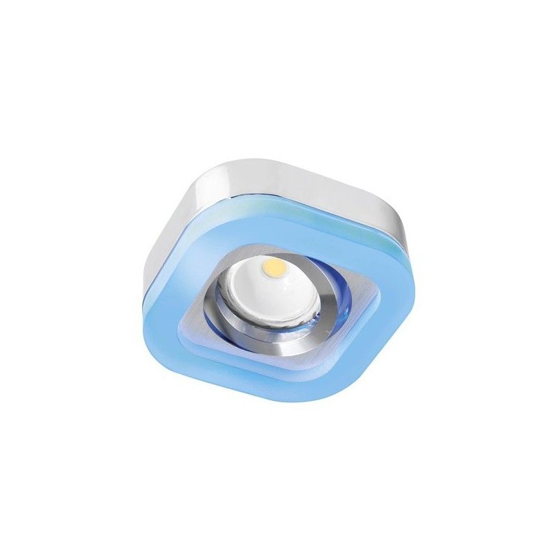 En retrait de la Fusion bleu chromé LED 2,4 W CRISTALREDORD 00-970-03-120