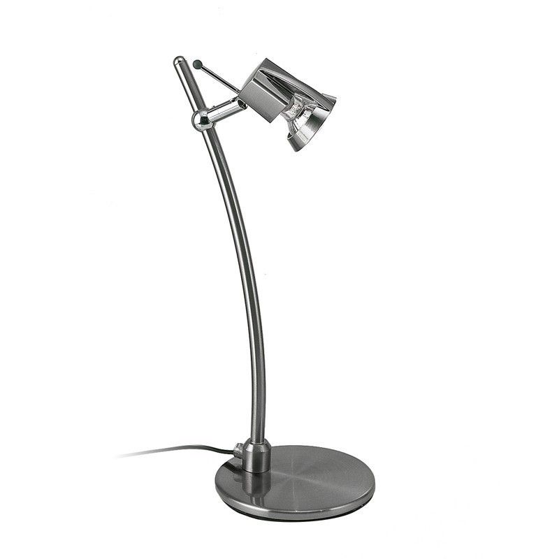 DESKTOP 1 LICHT NICKEL SATIN SCHLEIFE CRISTALREDORD 035-2000-1-053