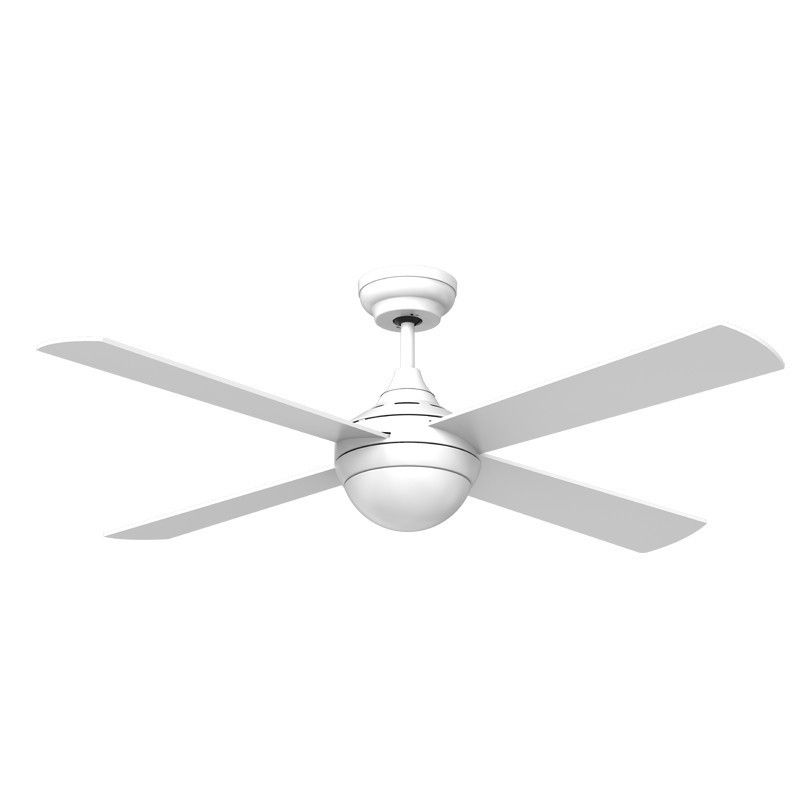 Ventilador LED 4 palas 132cm - Tempo blanco CRISTALREDORD 85-485-52-100