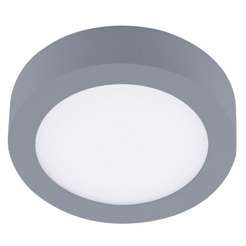 Plafon LED 6W 4000K Know-rund grau CRISTALREDORD 02-300-06-181