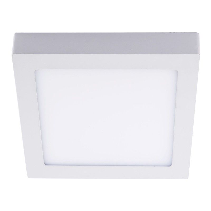 Plafon LED 6W 4000K Sapere quadrato bianco CRISTALREDORD 02-600-06-400