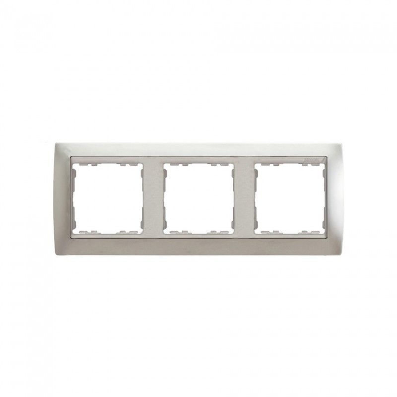 Elements aluminum frame 3 matte aluminum base SIMON 82934-33