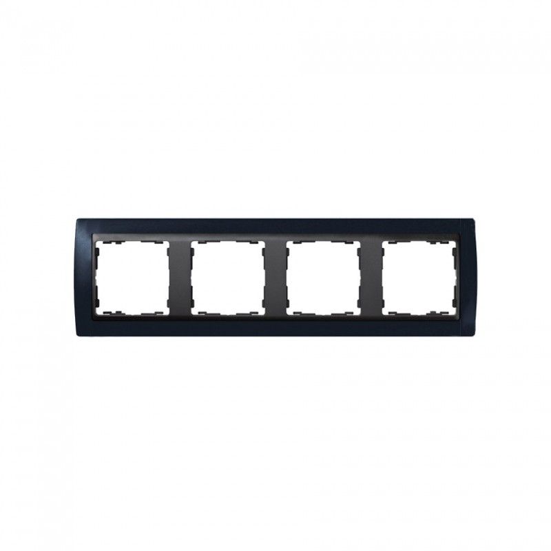 Graphite elements socket frame 4 82842-32 graphite SIMON