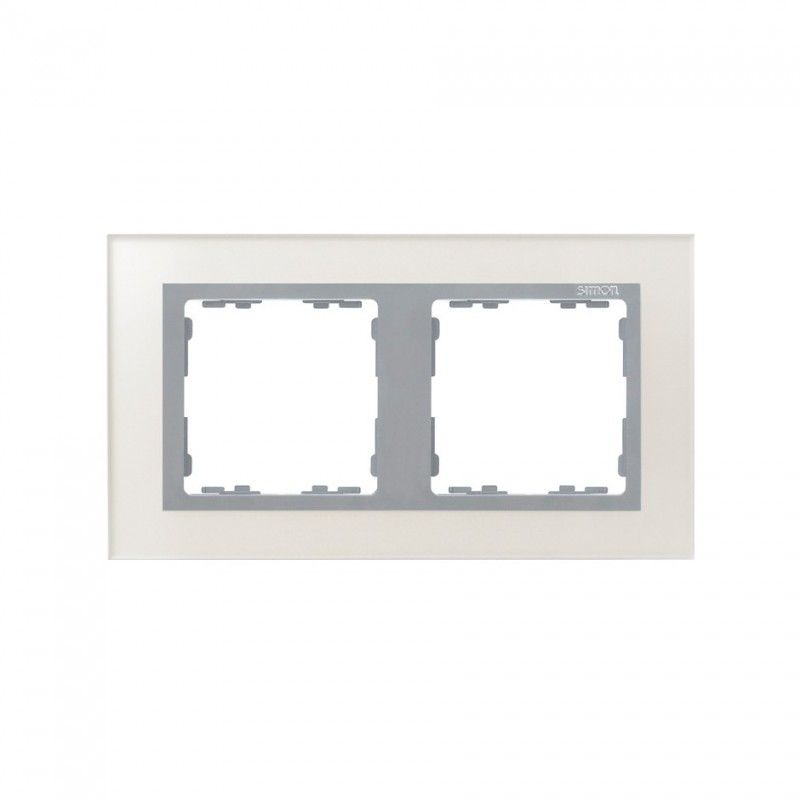 Crystal elements silver frame 2 SIMON 82927-62