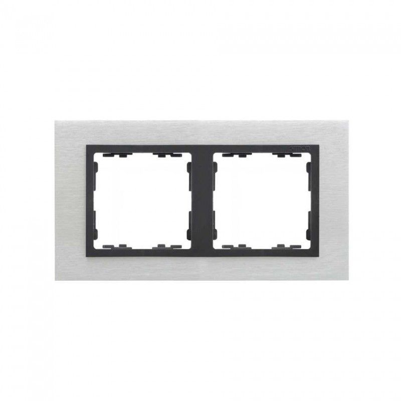 Nature elements frame 2 matt stainless SIMON 82827-31